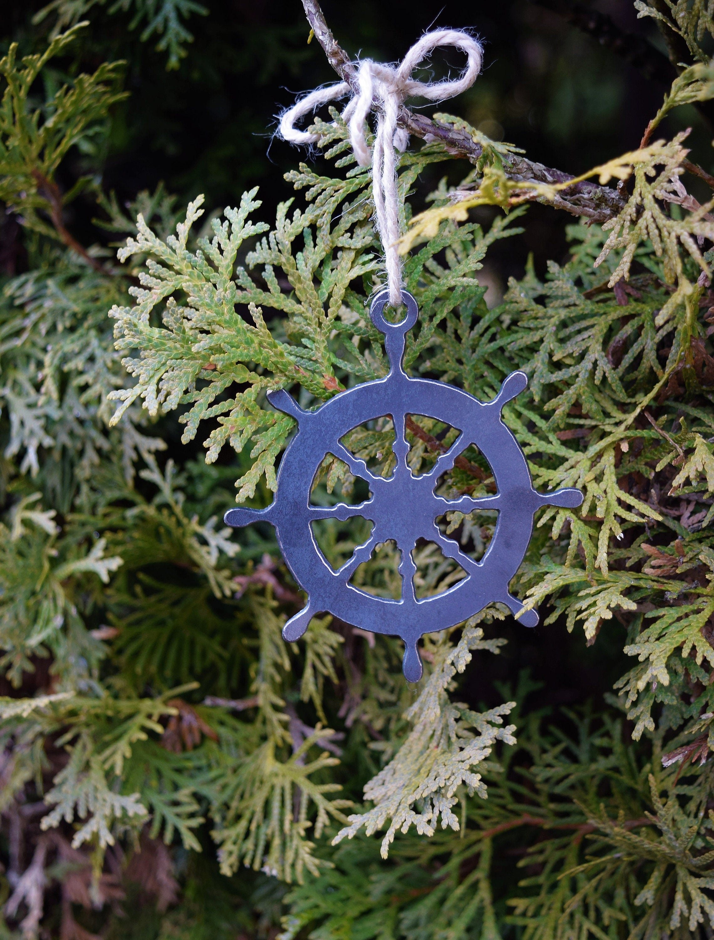 Nautical Wheel Ornament