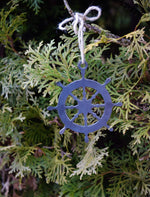 Load image into Gallery viewer, Nautical Wheel Ornament
