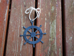 Load image into Gallery viewer, Nautical Wheel Ornament

