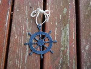 Nautical Wheel Ornament