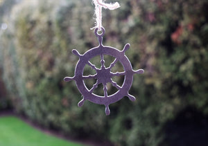 Nautical Wheel Ornament
