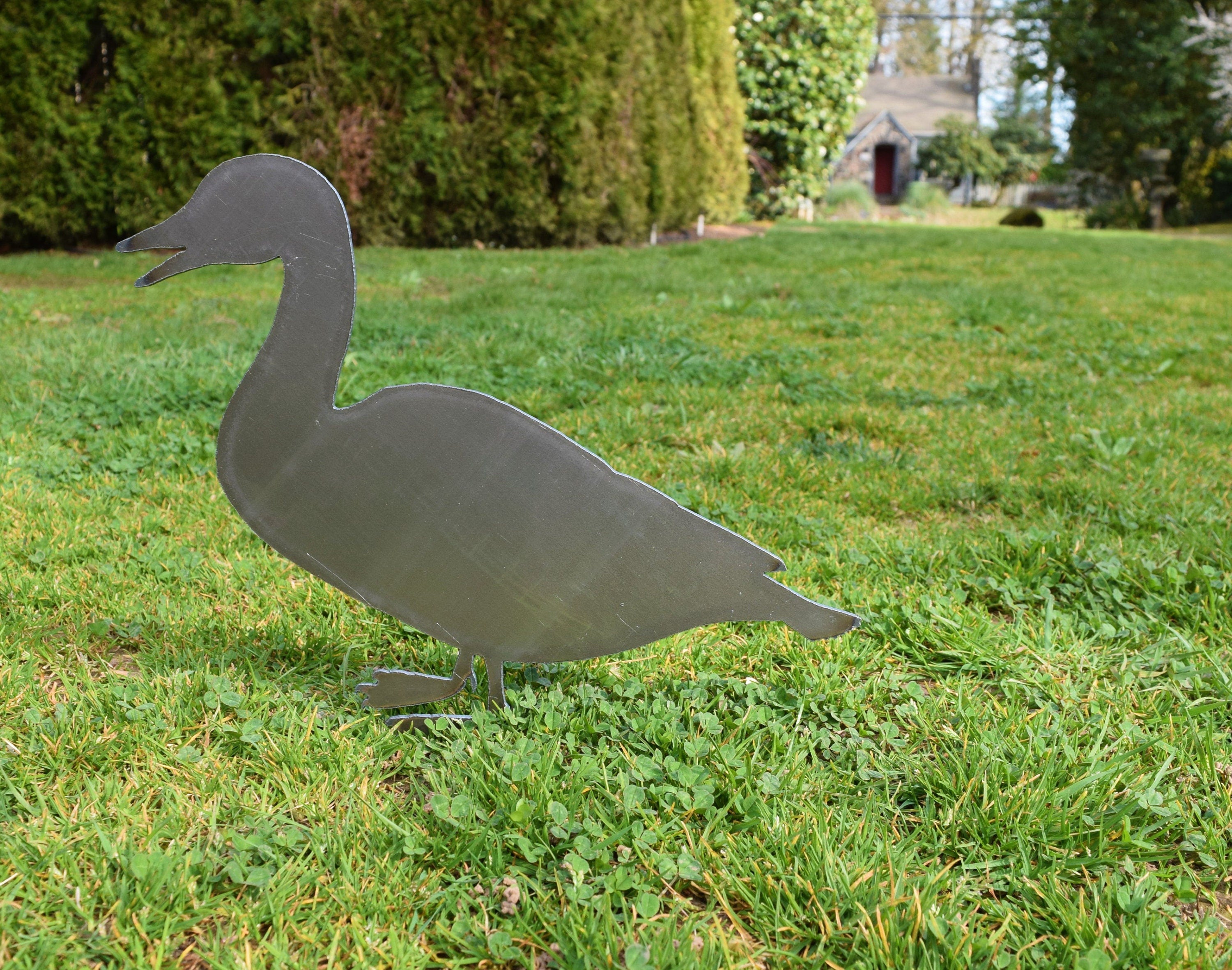 Steel Duck Yard & Garden Stakes