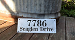Load image into Gallery viewer, Bodini Font Horizontal Metal Home Address
