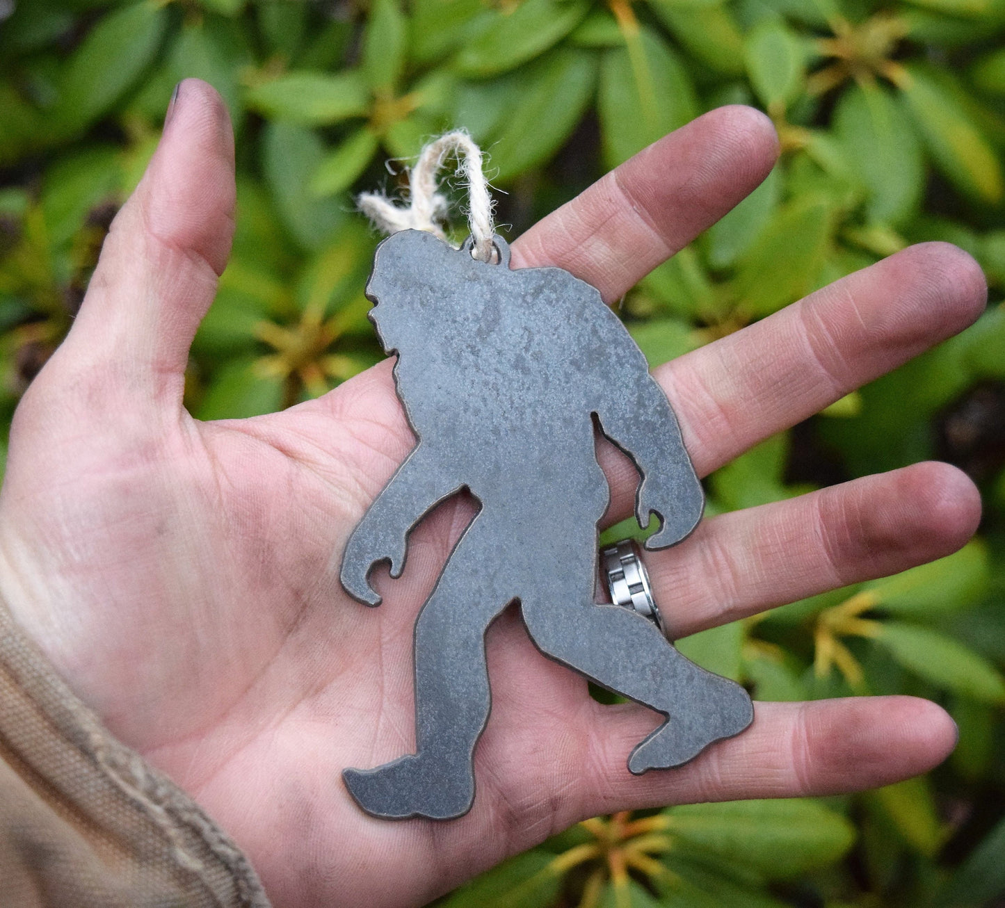 Bigfoot Sasquatch Yeti Metal Ornaments