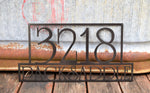 Load image into Gallery viewer, Custom Horizontal Modern Address Sign
