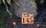 Load image into Gallery viewer, Bear Theme Horizontal Home Address Sign
