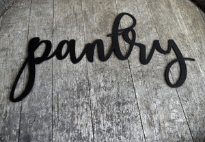 Pantry Script