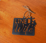 Load image into Gallery viewer, Line Wife Ornament
