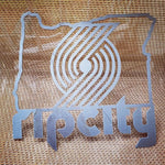 Load image into Gallery viewer, Rip City Portland Trailblazers Metal Sign
