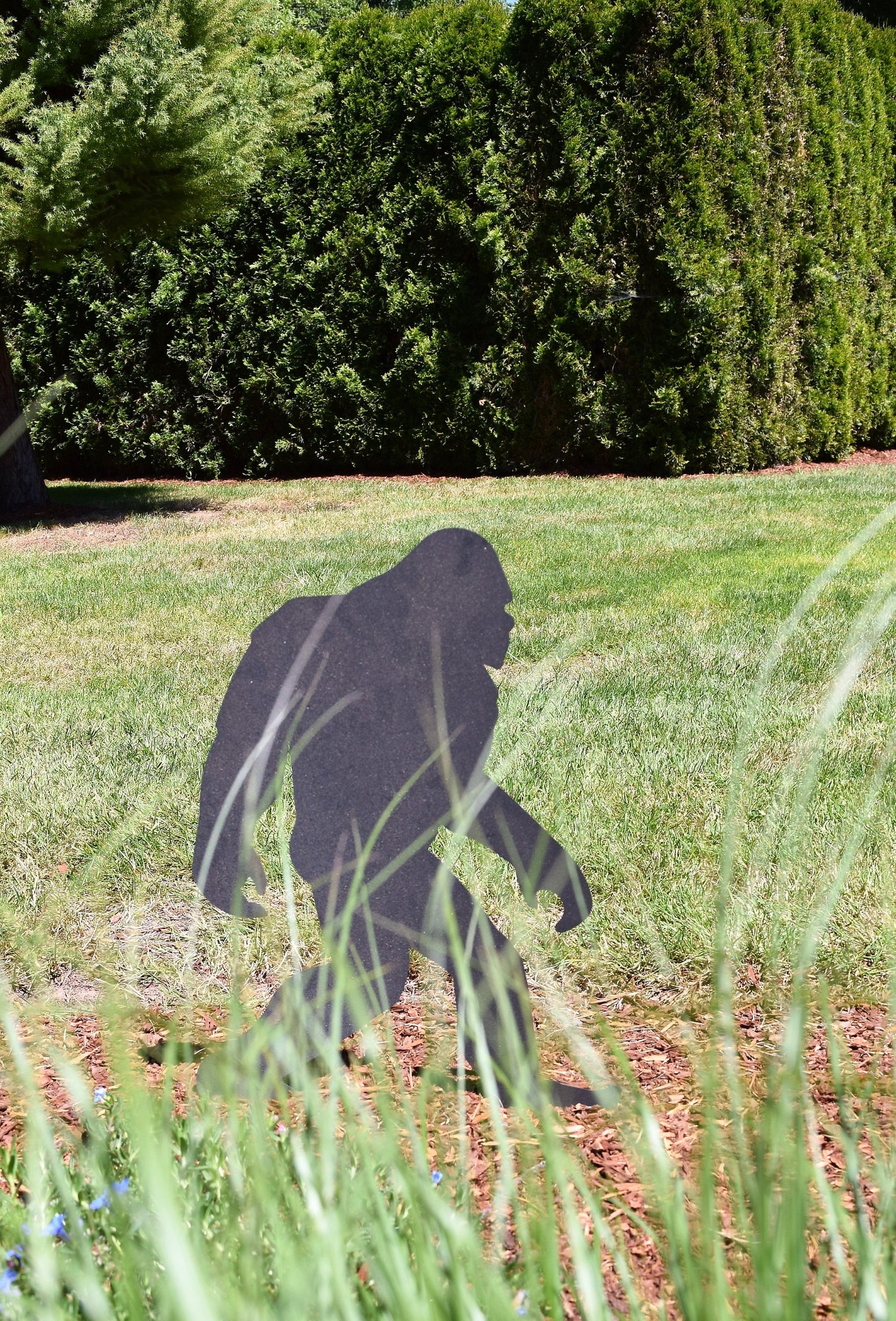 Sasquatch Staked Yard Art