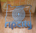 Load image into Gallery viewer, Rip City Portland Trailblazers Metal Sign
