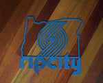 Load image into Gallery viewer, Rip City Portland Trailblazers Metal Sign
