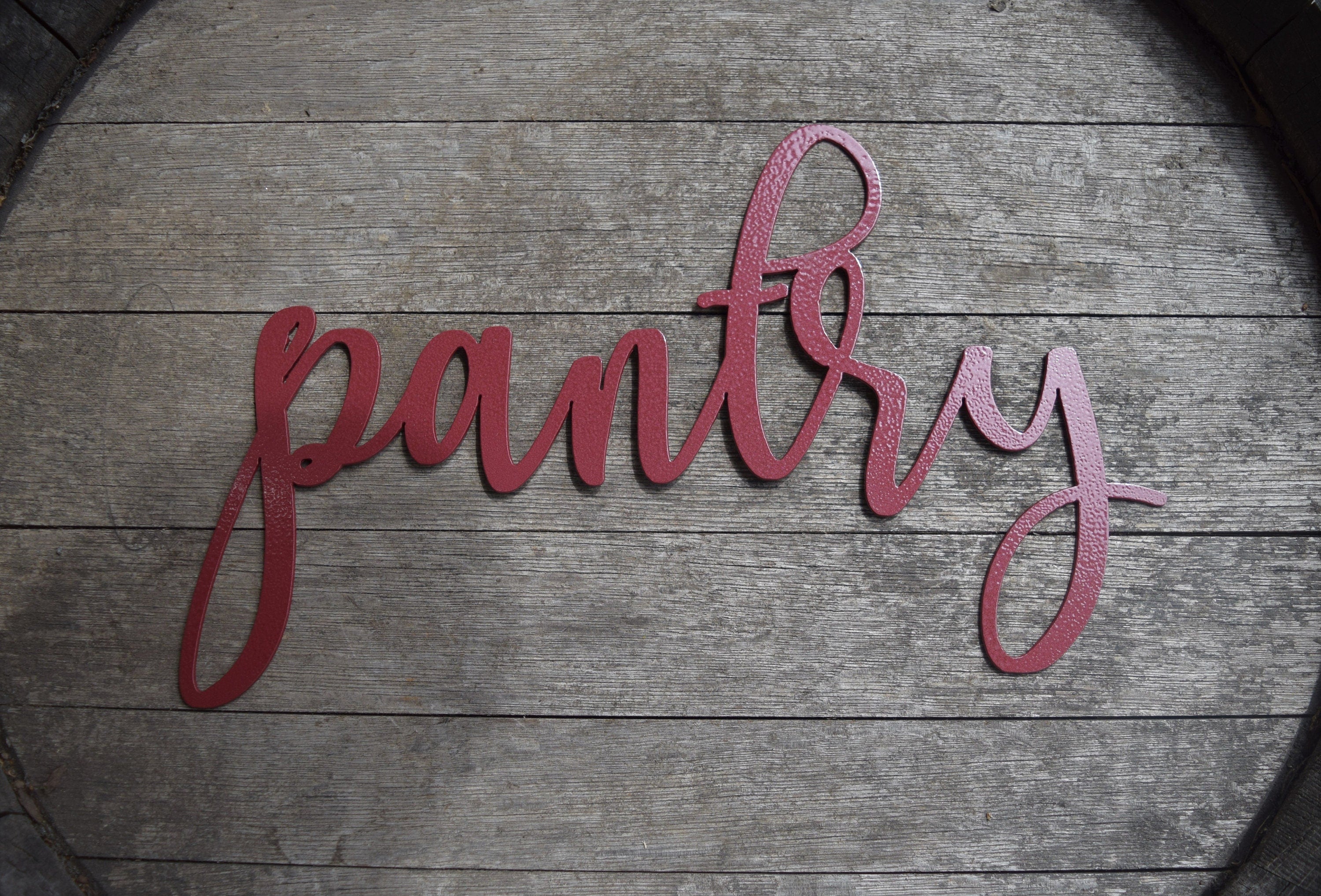 Pantry Script
