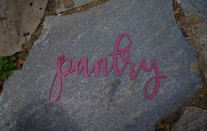 Pantry Script
