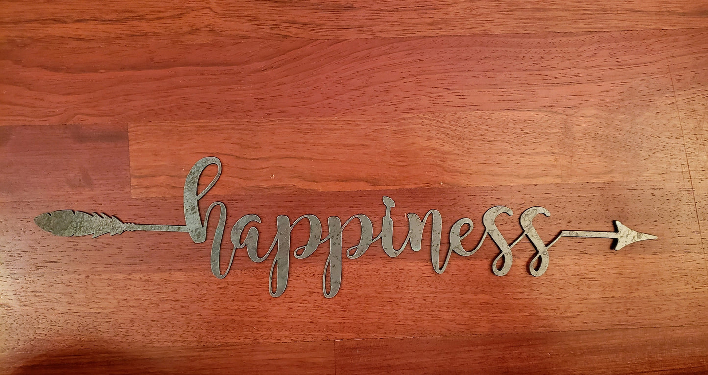 Inspirational Metal Arrows