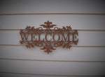 Load image into Gallery viewer, Personalized Metal Flourished Name Sign
