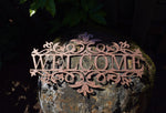 Load image into Gallery viewer, Personalized Metal Flourished Name Sign
