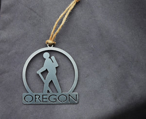 Oregon Hiking Ornament