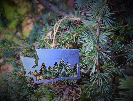 Washington Forest Metal Ornament