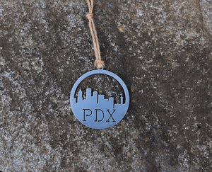 PDX Skyline Oregon Ornament