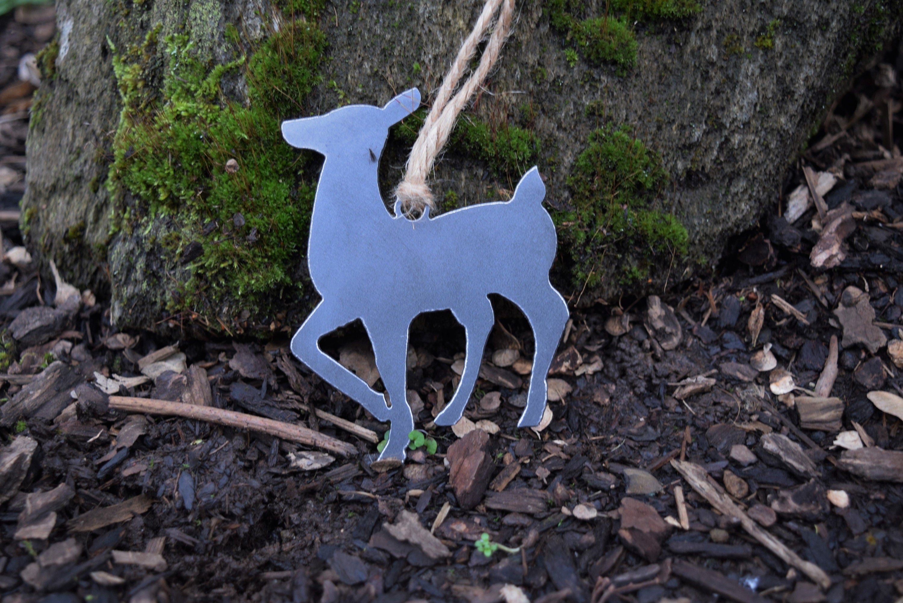 Doe Metal Ornament