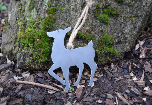 Doe Metal Ornament