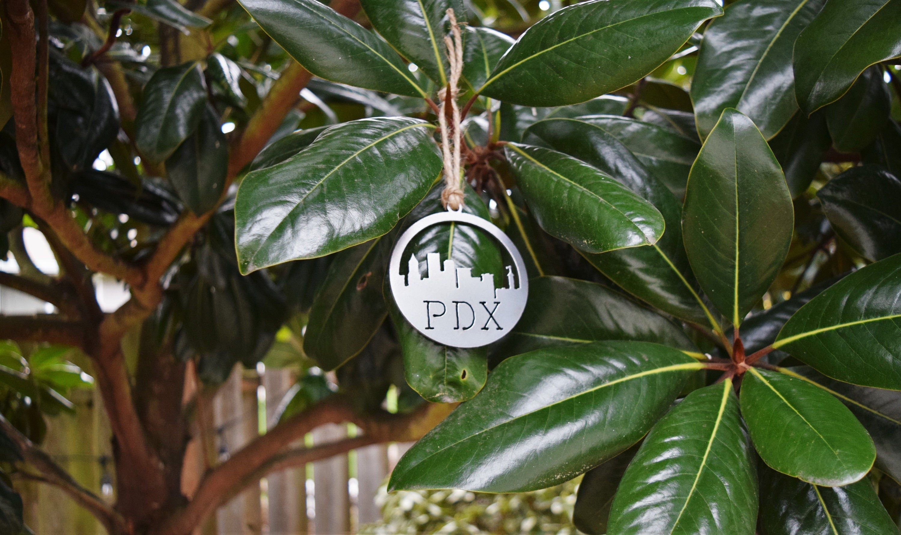 PDX Skyline Oregon Ornament