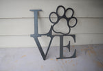 Load image into Gallery viewer, Love Dogs - Paw Sign
