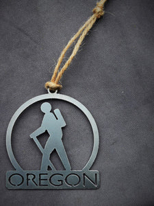 Oregon Hiking Ornament