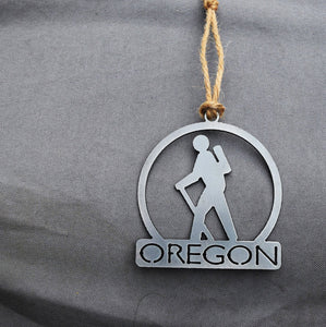Oregon Hiking Ornament