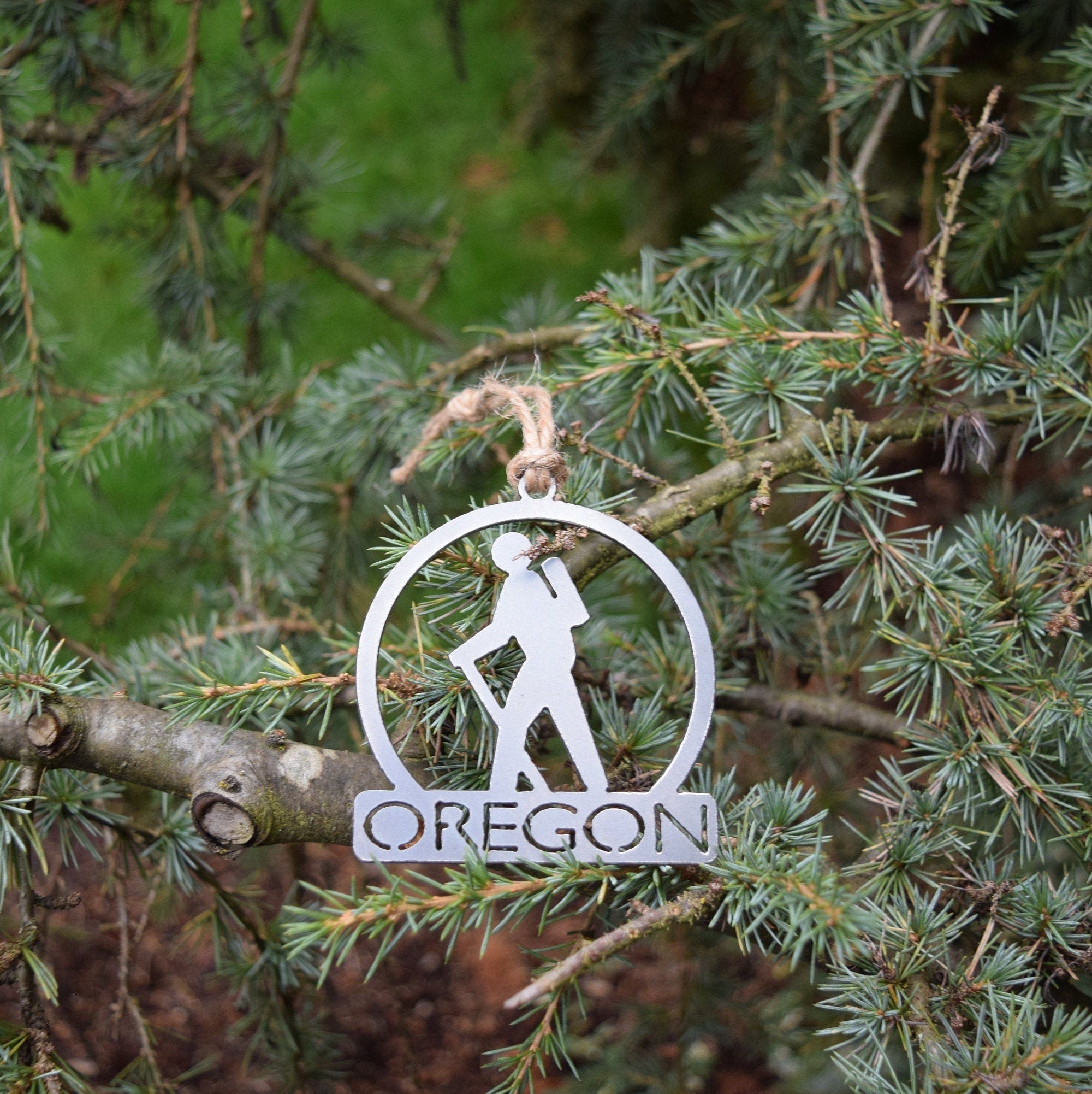 Oregon Hiking Ornament