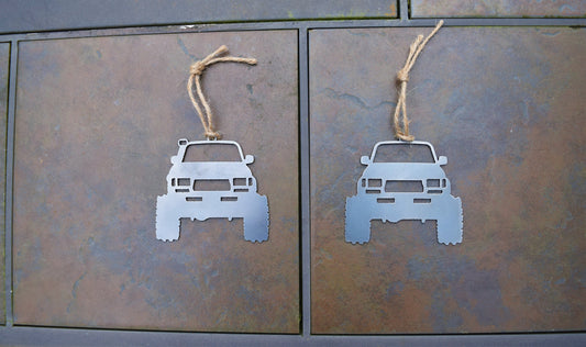 Toyota Land Cruiser FJ80 Metal Ornament