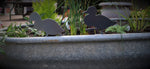 Load image into Gallery viewer, Metal Ducklings Yard Stakes
